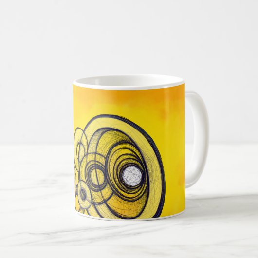 Niemals ganz treffen kaffeetasse (VorderseiteRechts)