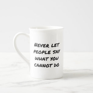 Niemals Gelassen Menschen sagen Tasse