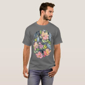 Niemals genug Blumen lustig T-Shirt (Vorne ganz)