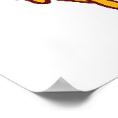 Niemals genug Käse Poster (Ecke)