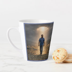 Niemals getrennt von Gott Milchtasse
