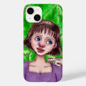 Niemals Gonna Leaf Zeichnend Handy-Fall Case-Mate iPhone Hülle (Rückseite)