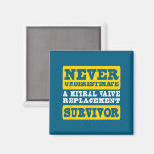 Niemals Hemd Unterschätze Mitralklappenersatz Magnet (Vorderseite/Rückseite)