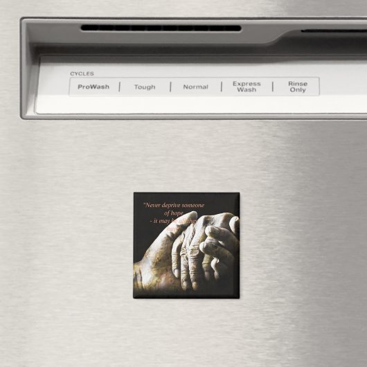 Niemals jemandem Hoffnung nehmen Magnet (In Situ (Geschirrspüler))