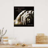 Niemals jemandem Hoffnung nehmen Poster (Küche)