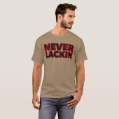 Niemals Mangelhaft Retro T-Shirt (Vorne ganz)