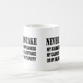 NIEMALS MISTAKE KAFFEETASSE (Mittel)