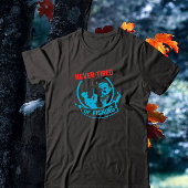 Niemals müde vom Fischfang T-Shirt