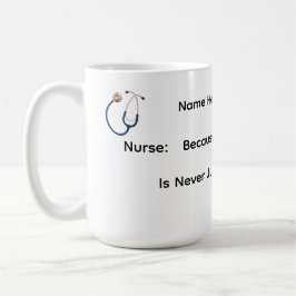 Niemals nur eine Schicht Tasse