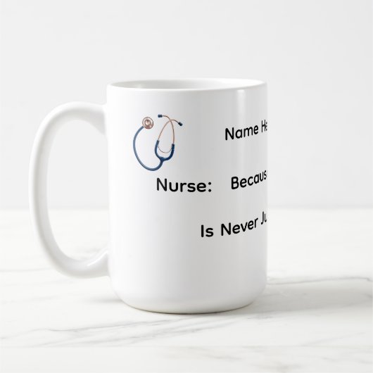 Niemals nur eine Schicht Tasse (Links)