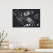 Niemals reifen poster (Küche)