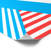 Niemals sagen, typografische Poster, Inspiration Poster (Ecke)