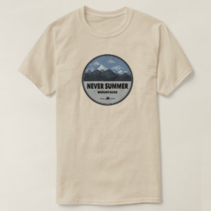Niemals Sommergebirge Colorado Camping T-Shirt