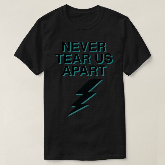 Niemals Tear Port Adelaide Apart T-Shirt (Design vorne)