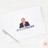 Niemals Trump Sticker (Umschlag)