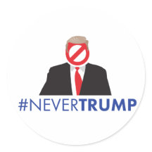 Niemals Trump Sticker