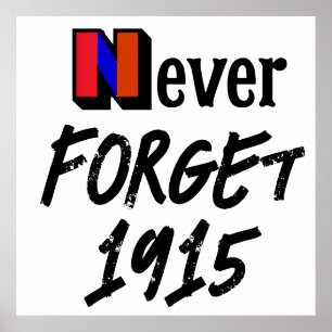 Niemals vergessen 1915 Poster
