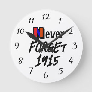 Niemals vergessen 1915 Uhr