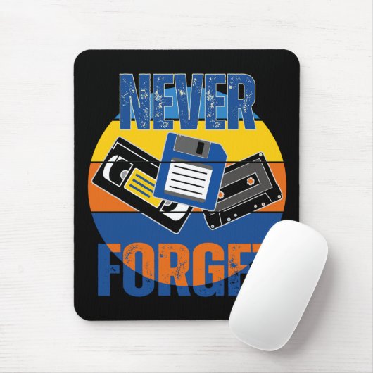 NIEMALS VERGESSEN MOUSEPAD (Mit Mouse)