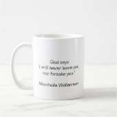 NIEMALS VORGESCHLAGEN Inspirationstechnisch Christ Kaffeetasse (Links)