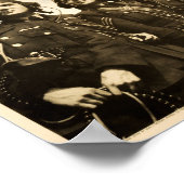 Niemals waren so viele so viel, so wenigen zu verd poster (Ecke)