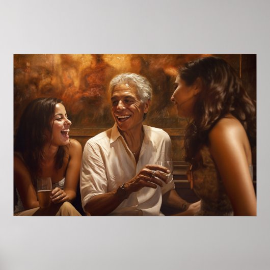 Niemals zu alt, um la buena vida zu genießen poster (Vorne)