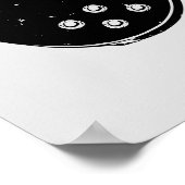 Niemals zu alt zum Rock'n'Roll Poster (Ecke)