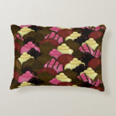 Niemals zu viel Schokolade - Valentinstag Candy Dekokissen (Rückseite)