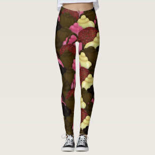 Niemals zu viel Schokolade - Valentinstag Süßigkei Leggings