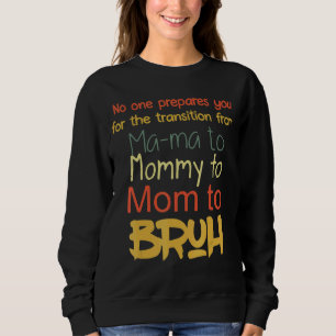 Niemand bereitet Sie auf den Übergang von der MAA Sweatshirt