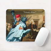 "Niemand Bewegung! " Mousepad (Mit Mouse)