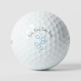 Niemand bläst die Schuld auf Golfball