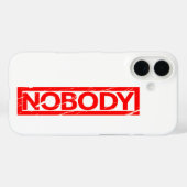 Niemand Briefmarke Case-Mate iPhone Hülle (Rückseite (Horizontal))