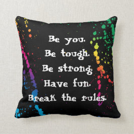 [Niemand erinnert sich an gutes Mädchen] Paint Spr Kissen