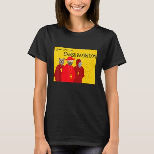 Niemand erwartet die spanische Inquisition T-Shirt (Vorderseite)