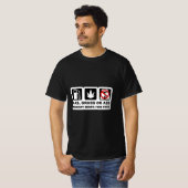Niemand fährt kostenlos – Old School Code T-Shirt (Vorne ganz)