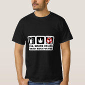 Niemand fährt kostenlos – Old School Code T-Shirt (Vorderseite)
