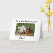 NIEMAND FEHLT DICH ALS "ICH TUN" KARTE (Gelbe Blume)