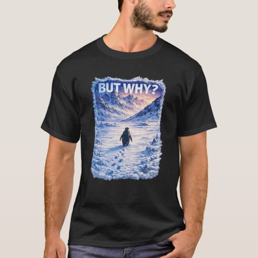 Niemand fragt warum T-Shirt (Vorderseite)