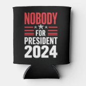 Niemand für den Präsidenten 2024 Politische Wahlen Dosenkühler (Vorderseite)