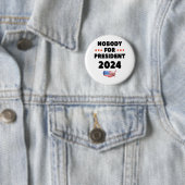 Niemand für Präsident 2024 Button (Beispiel)