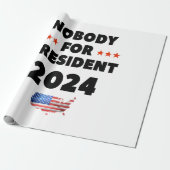 Niemand für Präsident 2024 Geschenkpapier (Ungerollt)