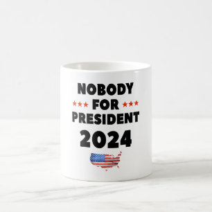 Niemand für Präsident 2024 Kaffeetasse
