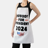 Niemand für Präsident 2024 Schürze (InSitu)