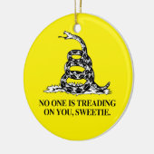 Niemand geht dir auf, Sweetie Keramik Ornament (Links)