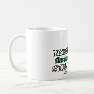 Niemand gerät in Panik, das Experiment läuft Mug Kaffeetasse