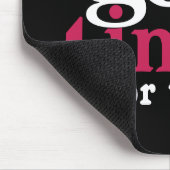 Niemand got dafür Zeit! Mousepad (Ecke)