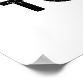 Niemand hält dir einen lustigen Pancake Pub auf Poster (Ecke)