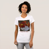 niemand hier aber wir Hühner T-Shirt (Vorne ganz)