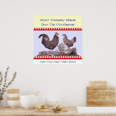 Niemand hier außer der US-Hühnerküche Poster (Küche)